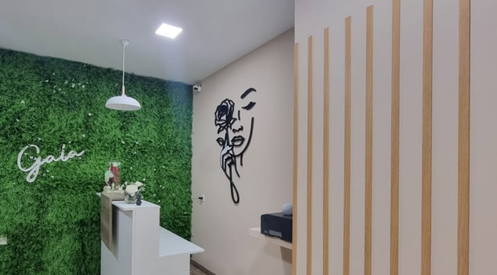 Recepción clínica Gaía Estética Avanzada