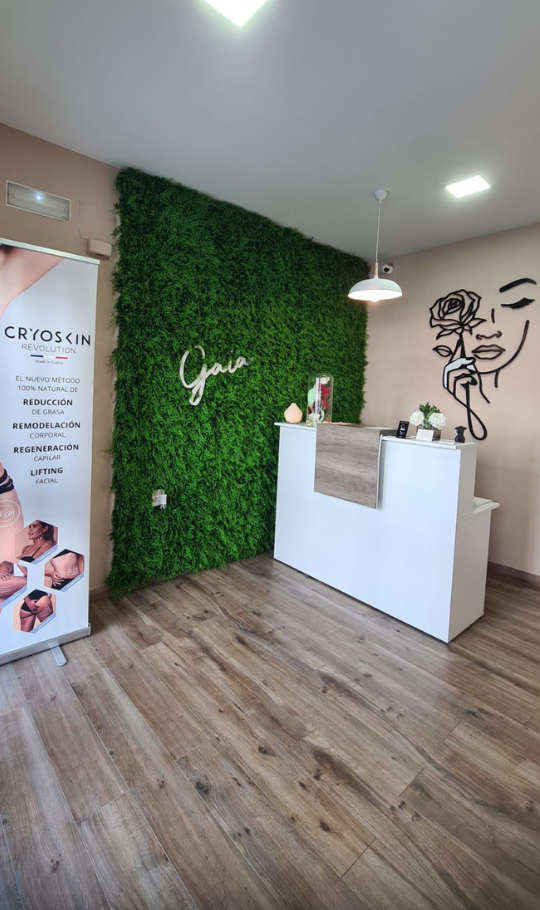 Recepción clínica Gaia Estética Avanzada